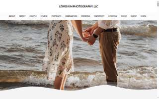 Lewis Kim Photography website