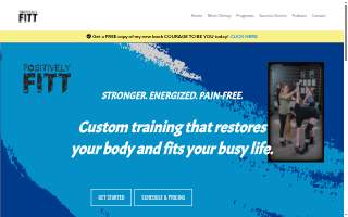 Positively Fitt, LLC website