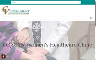 Cobre Valley OB Clinic website