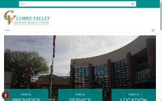 Cobre Valley Regional Medical Center website