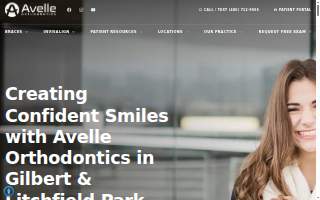 Avelle Orthodontics - Litchfield website