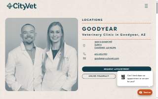 CityVet | Goodyear website