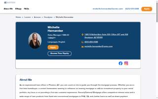Hernandez Pippins Mortgage Team at SecurityNational Mortgage website