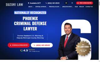 Suzuki Law Offices of Goodyear website