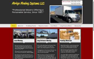 Abrigo Moving Systems LLC website