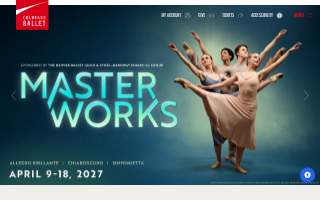 Ballet Continental website