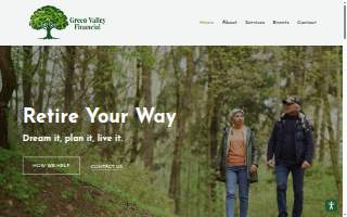 Green Valley Financial and Senior Health Insurance website