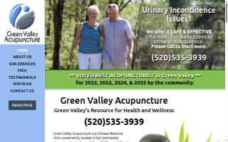 GV Acupuncture LLC website