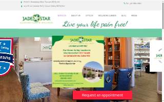 Jade Star Acupuncture and Wellness of Green Valley website