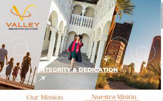 Valley Immigration Solutions of Green Valley website