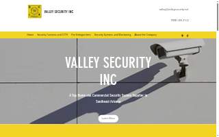 Valley Security Inc website