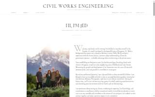 Civil Works Engineering website