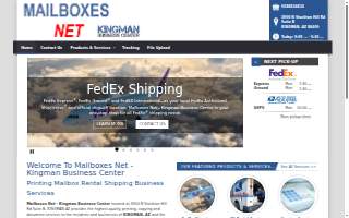 Mailboxes Net website