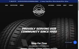 Stockton Hill Tire website