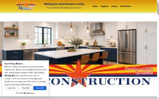 A & E Flooring and Construction LLC website