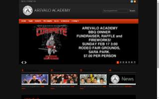 Arevalo Academy website