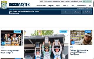 Bass Tackle Master website