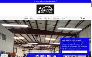 Bridge Body Fitness website