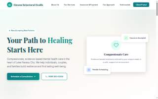 Havasu Behavioral Health website