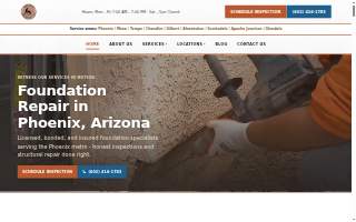 Concrete Repairman® Foundation Repair website