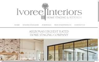 Ivoree Interiors Home Staging of Laveen website