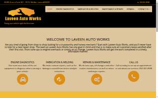 Laveen Auto Works website