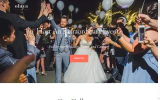Olaya Events website