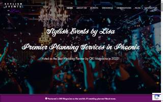Stylish Events By Lisa of Laveen website