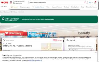 CVS Pharmacy website