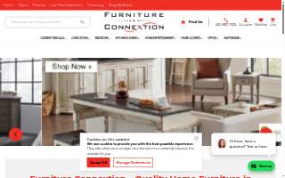 Furniture Connextion website