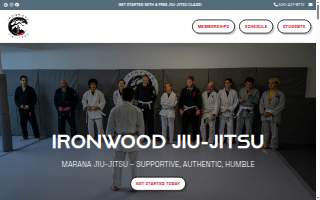 Ironwood Jiu-Jitsu website