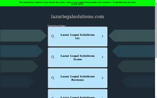 Lazarow Law Firm, PLC: Sheldon Lazarow of Marana website