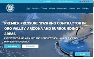 Monsoon Cleaning LLC of Marana website