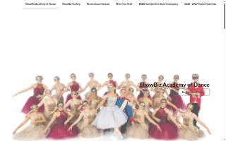 ShowBiz Academy of Dance website