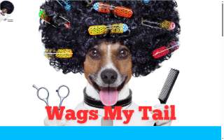 Wags My Tail Pet Grooming website