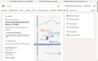 Walgreens website