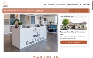 Adobe Blinds and More website