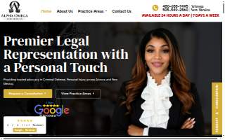 Alpha Omega Law Offices, PLLC website