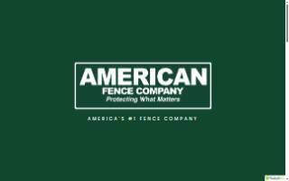 American Fence Co of Maricopa website