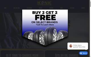 Iconic Tire website