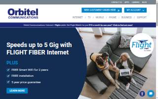 Orbitel Communications website