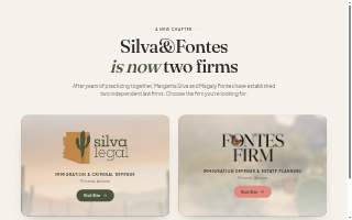 Silva & Fontes of Maricopa website