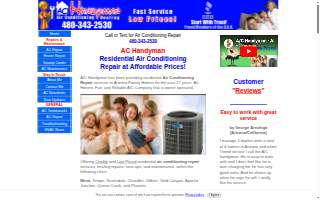 A/C Handyman LLC website