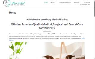 Alma School Animal Hospital website