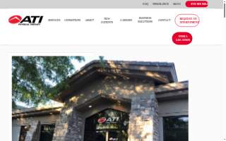ATI Physical Therapy - Mesa website