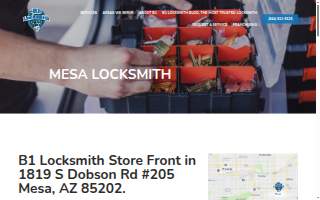 B1 Locksmith of Mesa website