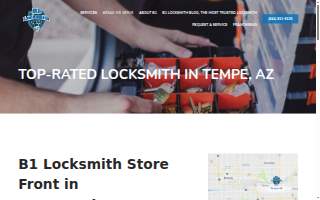 B1 Locksmith of Tempe website