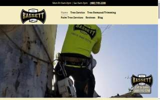 Bassett Tree Service website