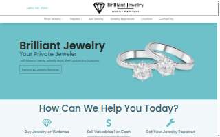 Brilliant Jewelry website