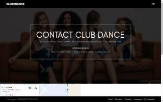 Club Dance website